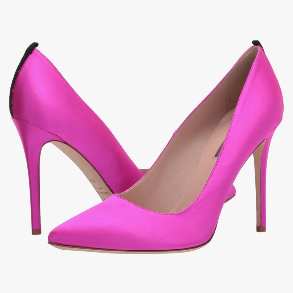 SJP by Sarah Jessica Parker Women's Fawn Pointed Toe Dress Pump 6.5 “Candy”